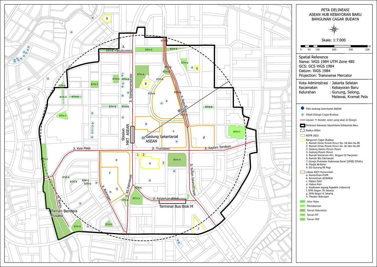 ASEAN Hub Detailed Map 2